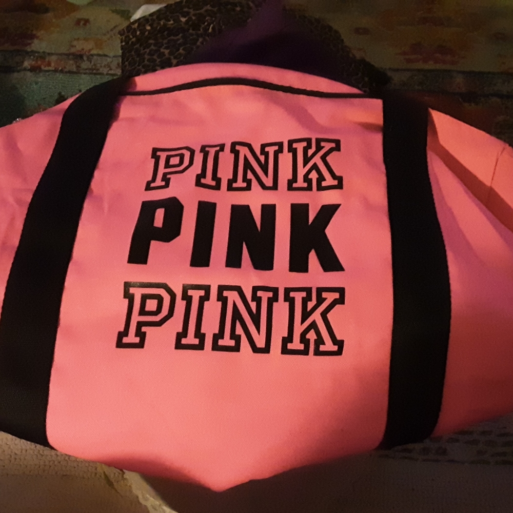 Bright Hide your eyes Pink PINK Bag.